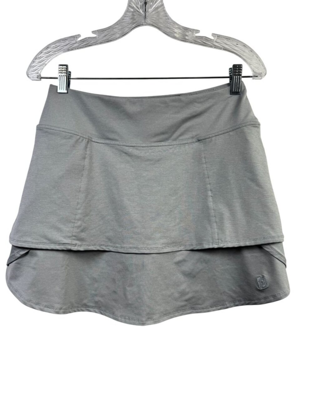 Footjoy Womens Gray Athletic Skort Built-In Shorts Size Small Tennis Pickleball